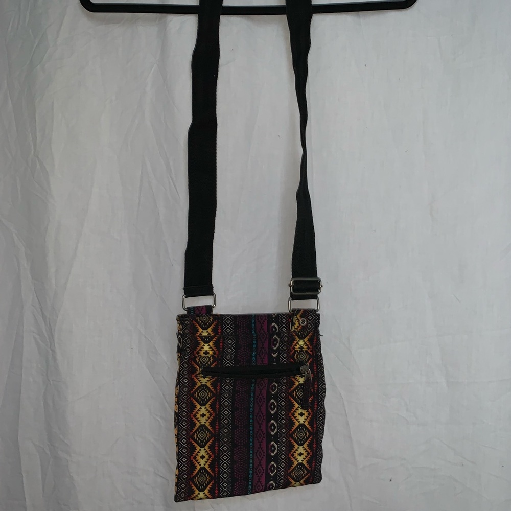 Multi Color/ Pattern Crossbody Bag - image 1